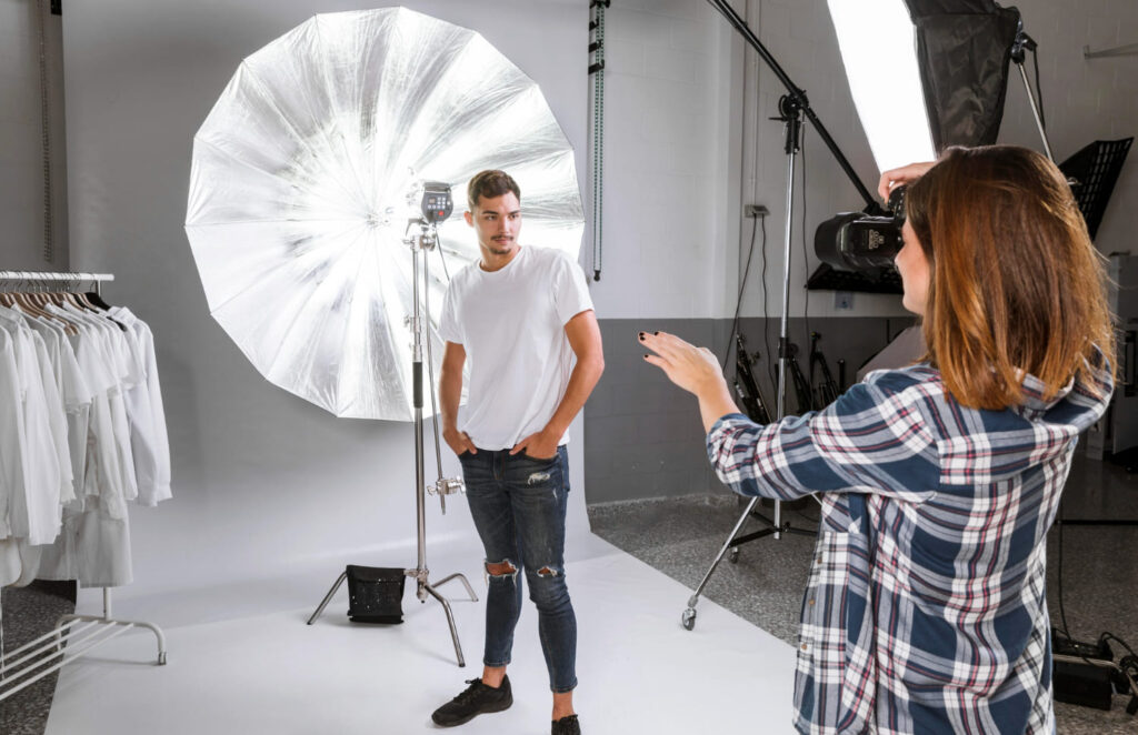 how to set up studio lighting for photography